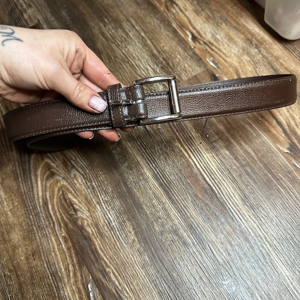 2/$15 Brown Banana Republic Leather Men's Belt
